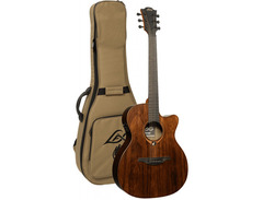 Lâg Guitars Sauvage 612 Auditorium Cutaway Electric-Acoustic image 2