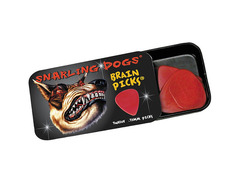 Snarling Dogs Brain Guitar Picks and Tin Box 1 Dozen .88 mm image 4