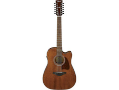 Ibanez AW5412CE-OPN 12-String Acoustic-Electric Guitar Satin Natural image 3
