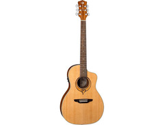 Luna Guitars Heartsong Parlor Acoustic Guitar image 3