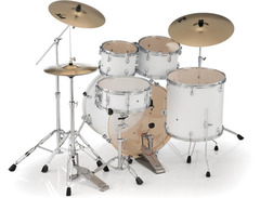 Pearl Export EXX725SNPX/C33 5-piece Drum Set with Snare Drum and Sabian PX Cymbals image 3
