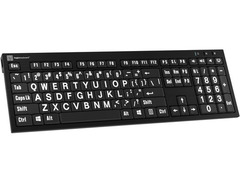 LogicKeyboard NERO Large Print Slimline Keyboard image 3