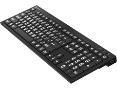 LogicKeyboard NERO Large Print Slimline Keyboard image 4