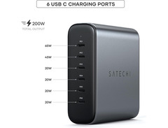 Satechi ST-C200GM-US 6-port USB-C Charger image 2
