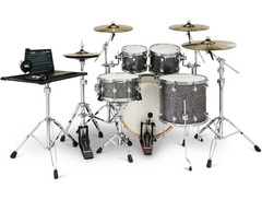 DW DWe 5-piece Shell Pack and Electronic Cymbal Bundle with V71 Sound Module image 4
