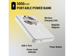 Scosche GoBat MS 5K Wireless Magnetic 5,000mAh Power Bank image 2