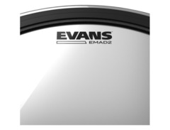 Evans EMAD2 Clear Kick Drumhead image 2