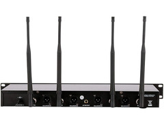 American Audio WM419 4-Channel UHF Wireless Handheld Microphone System image 3