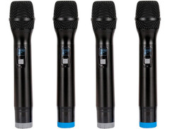 American Audio WM419 4-Channel UHF Wireless Handheld Microphone System image 4