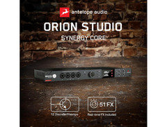 Antelope Audio Orion Studio Synergy Core Thunderbolt Audio Interface with Onboard DSP image 2