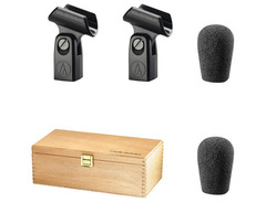 Audio-Technica AT4041SP Small Diaphragm Cardioid Condenser Microphone Stereo Pair image 2
