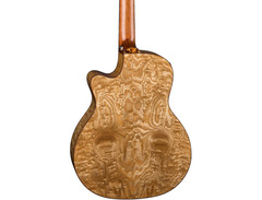 Dean Exotica Quilted Ash Acoustic-Electric Bass Guitar image 2