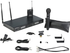 Audix AP42 C210 Dual Handheld / Lavalier Wireless Microphone System (A Band, 522-554 MHz) image 2