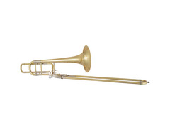 Bach 50BO Stradivarius Bass Trombone with Open Wrap and Single Rotor image 2
