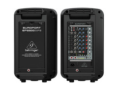 Behringer EPS500MP3 500W 8-Ch 8" PA Speaker System image 3