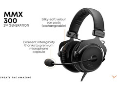Beyerdynmaic MMX 300 2nd Generation Multimedia Headphones image 3