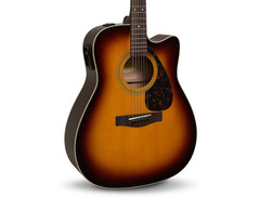 Yamaha FX335C Dreadnought Acoustic-Electric Guitar image 4