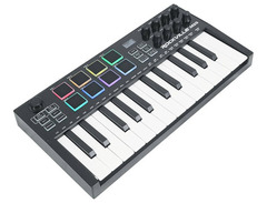 Rockville M25 Black 25 Key USB Wireless Bluetooth MIDI Keyboard image 2