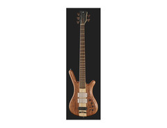 Warwick Masterbuilt Corvette $$ NT Bubinga 5-string Electric Bass Guitar image 2