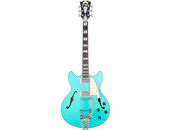 D'Angelico Deluxe DC Semi-Hollow Double Cutaway with Shield Tremolo image 3