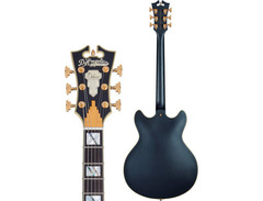 D'Angelico Deluxe DC Semi-Hollow Double Cutaway with Stairstep Tailpiece image 4