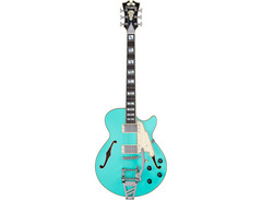 D'Angelico Deluxe SS Semi Hollow Single Cutaway with Shield Tremolo image 3