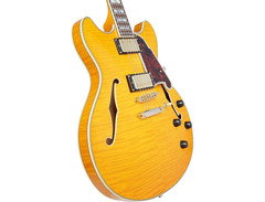 D'Angelico Excel EX-DC Semi-Hollow with Stop-Bar Tailpiece image 3
