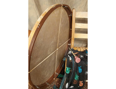Dobani FD38T 38" Tuneable Frame Drum with Goatskin Head image 3