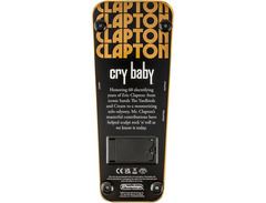 Dunlop EC95G Eric Clapton Signature Cry Baby Wah image 2