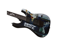 ESP LTD Kirk Hammett Signature White Zombie Electric Guitar image 2