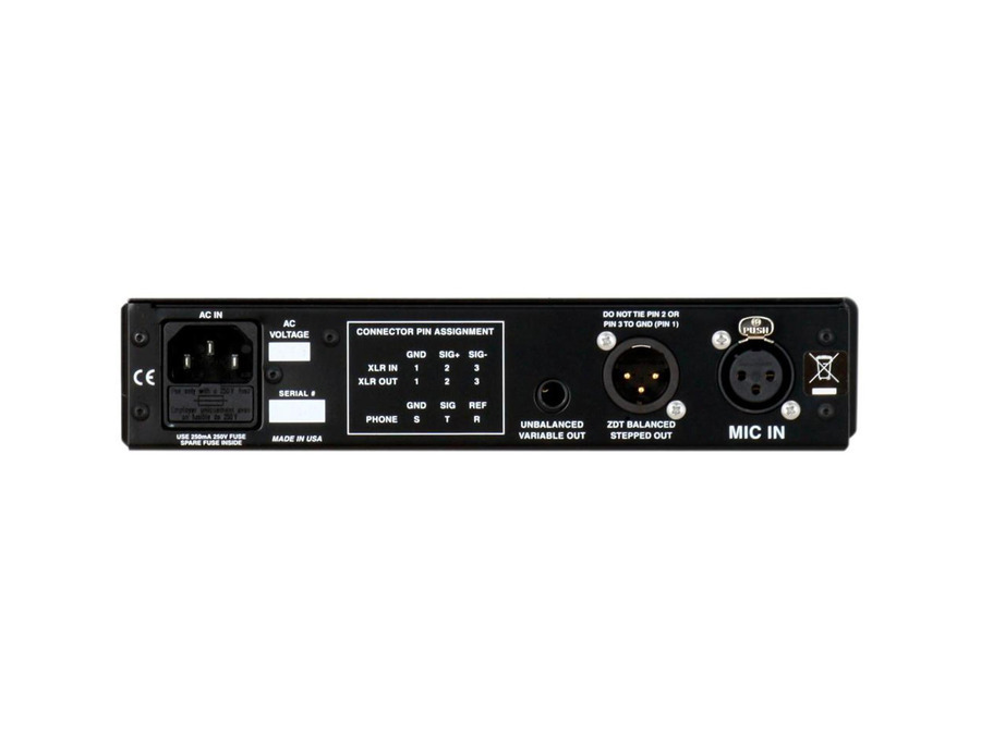 Earthworks 1021 ZDT Series Single Channel Zero Distortion Microphone ...