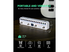 Flamma FX11 Bass Guitar Portable Modeling Headphone Amp image 4