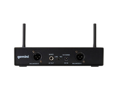 Gemini UHF-6200M Dual Channel Handheld Wireless Microphone System image 3