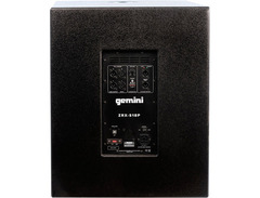 Gemini ZRX-S18P Professional 18" 1600-Watt Powered Subwoofer image 2