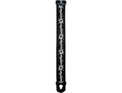 D'Addario 2" Planet Lock Strap Barbed Wire image 3