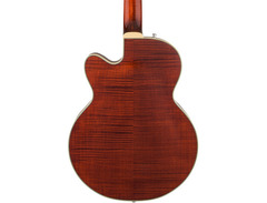 Gretsch G6659TFM Players Edition Broadkaster Jr. with Flame Maple Top image 2