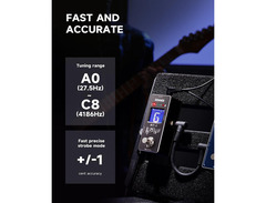 Donner DT-1 Guitar Chromatic Auto Pedal Tuner image 2