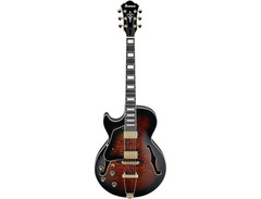 Ibanez AG95QAL Artcore Expressionist Left-Handed image 3