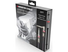Monster Cable Classic 1/4 Inch Angled to Straight Instrument Cable 21 Foot image 3