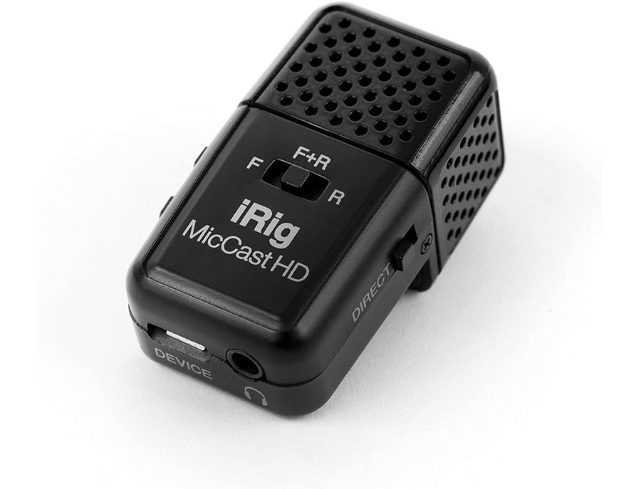 IK Multimedia iRig Mic Cast HD Mobile Voice Recording Microphone ...