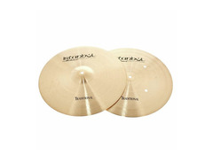 Istanbul Mehmet 15" Turk Flat Hole Bottom Hi-Hat Cymbals (Pair) image 2