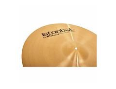 Istanbul Mehmet 19" Traditional Series Dark Crash Cymbal image 3