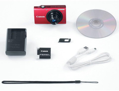 Canon PowerShot A3400 IS HD camera (red) image 4