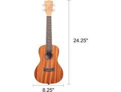 Kala KA-15C Mahogany Concert Ukulele image 2