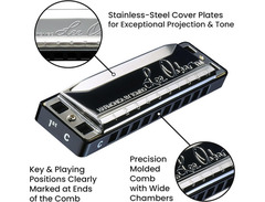 Lee Oskar 1910D Major Diatonic Harmonica - Key of D image 3