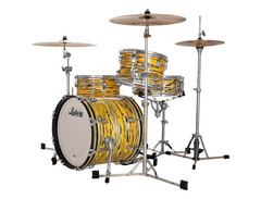 Ludwig Classic Maple Jazzette Outfit 8x12 / 14x14 / 14x18" Drum Set image 3