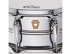 Ludwig LM400K Hammered Supraphonic 5x14" Aluminum Snare Drum image 2