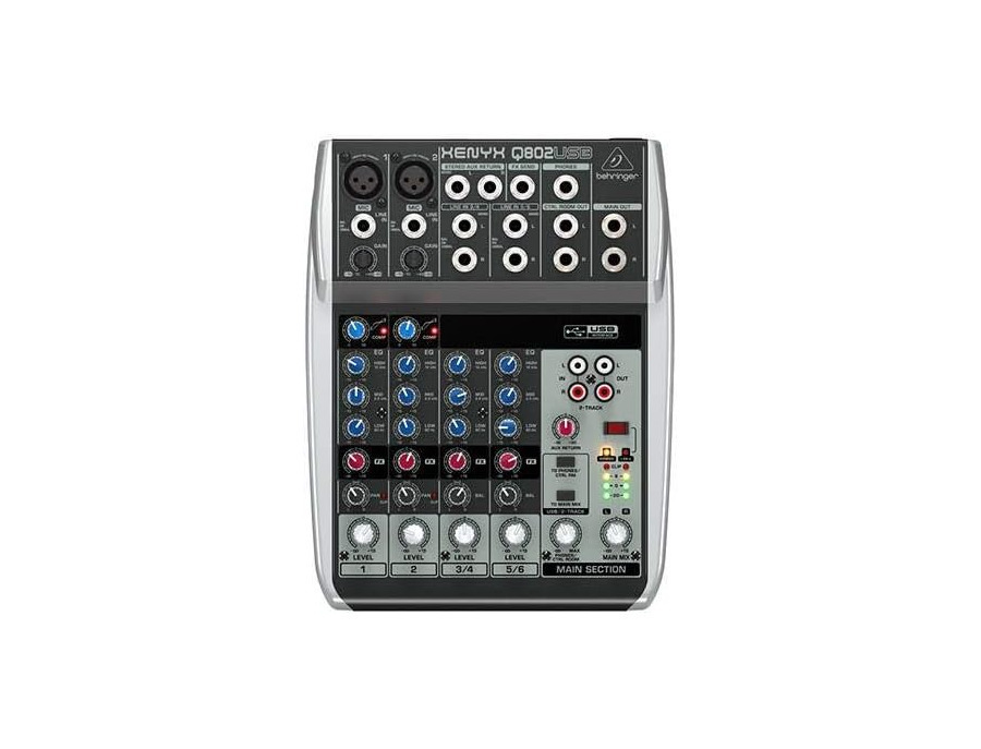 Behringer Xenyx Q802 USB - What To Know & Where To Buy | Equipboard