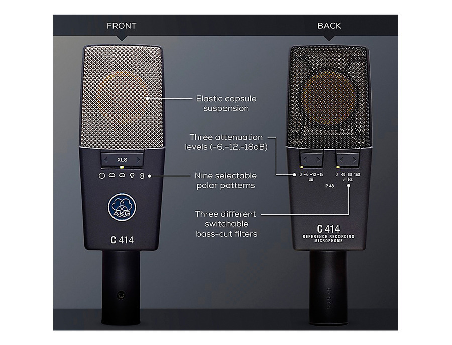 AKG C 414 B-XLS Condenser Mic - What To Know & Where To Buy