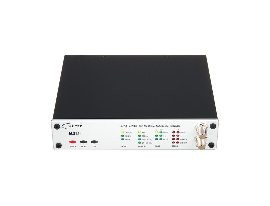Mutec MC-1.1+ Bi-directional converter AES3 - AES3id - S/P-DIF